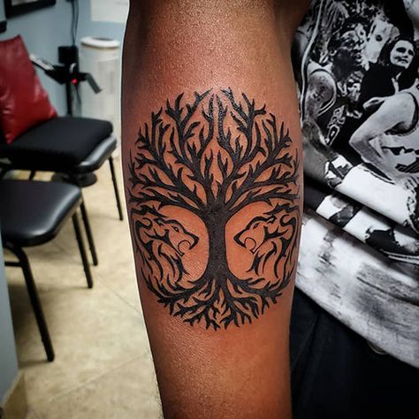 21 Tree Of Life Tattoo Designs With Their Interpretations Masculine Tree Of Life Tattoo, African Tree Of Life Tattoo, Mens Tree Of Life Tattoo, Celtic Tree Of Life Tattoo Men, Tree Of Life Tattoo For Women, African Inspired Tattoos, Tree Of Life Tattoo Men, Celtic Tree Of Life Tattoo, Tree Of Life Tattoos