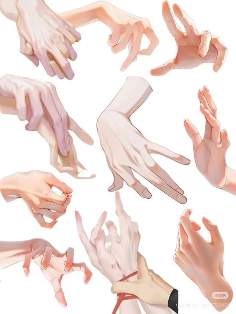 Hand In Different Angles, Hands Study Drawing, Waist Grab Drawing, Shy Hands Reference, Fingers Reference Drawing, Hand Reference Point, Lace Reference Drawing, Hand Sketches Reference, Hand Forward Reference