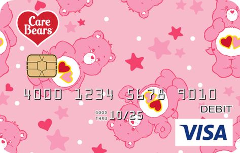 Hello Kitty Debit Card Design, Aesthetic Debit Card Design, Hello Kitty Credit Card Template, Cool Credit Card Design, Card Bank Design, Debit Card Design Ideas Cute, Bank Card Aesthetic, Hello Kitty Bank Card, Cute Debit Card Design