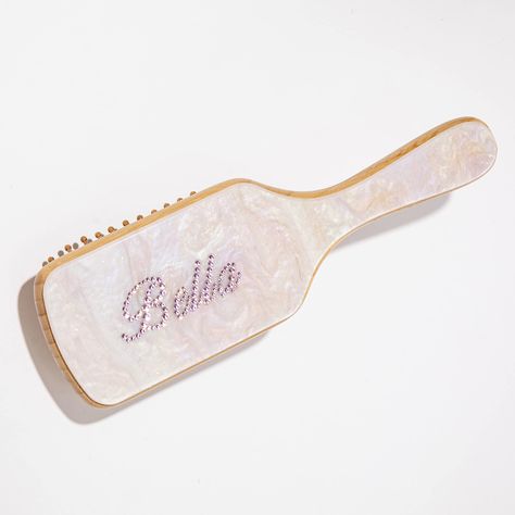 PRICES MAY VARY. ♥Custom Rhinestones Name♥This luxurious name hairbrush is designed to showcase your style.Handcrafted with rhinestones,customize your own hairbrush with your name numbers or initials,our hairbrush is the perfect accessory to upgrade your beauty routine with rhinestones to add a touch of sparkle to your everyday look. hairstyle to highlight your unique style,a unique and stylish way to suit any special occasion,a must-have for any beauty lover. ♥Function♥Massaging your scalp thro Men Hair Styling, Custom Rhinestone, Hair Styling Tool, Bamboo Brush, Xmas Wishes, Gift Inspo, Men Hair, Dry Damaged Hair, Birthday Wishlist