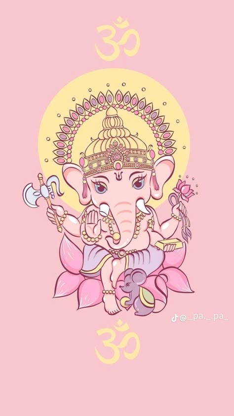 Ganesha, Pink