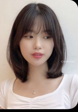 Short Hair Styles Korea, Cute Short Hair With Bangs, Short Hair Cuts With Bangs, Haircut Short Hair With Bangs, Bangs With Short Hair, Short Haircut With Bangs, Short Hair With Bangs Hairstyles, Short Hair Bangs, Long Bridal Hair