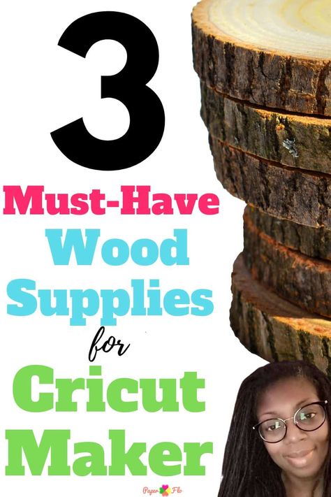 3 Wood Blanks to Upgrade Your Cricut Maker Game - Paper Flo Designs Cricut Maker 3 Wood Projects, Game Paper, Walnut Plywood, Maker Game, Wood Supply, Wood Craft Projects, Maker Project, Storing Craft Supplies, Plywood Sheets