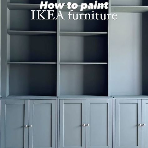 Tori || home design + decor | DIY Ikea built-ins budget breakdown ⬇️ Let’s get detailed with this FAQ! How much did it cost us to do our built-ins? 5 Havsta cabinets… | Instagram Ikea Havsta Built In Bookcase, Ikea Havsta Bookcase, Havsta Cabinet With Base, Ikea Havsta Tv Storage Combination, Ike’s Built In Hack, Ikea Built In, Plywood Shelves, Billy Bookcase, Ikea Home