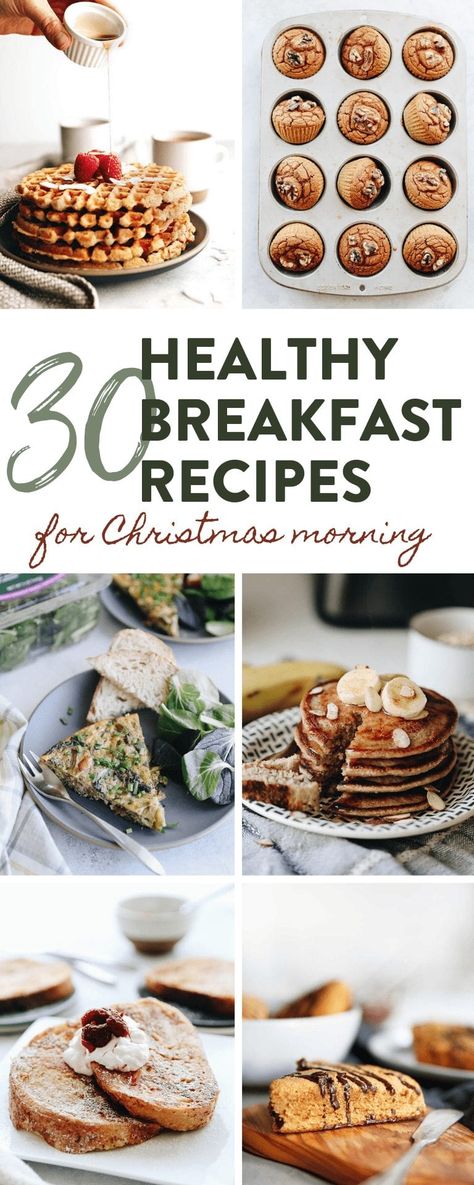 30 Healthy Breakfast Recipes for Christmas Morning Breakfast Dessert Ideas, Healthy Holiday Breakfast, Healthy Breakfast Choices, Morning Christmas, Recipes For Christmas, Winter Breakfast, Welcome Christmas, Chicken Breakfast, Slow Cooker Apples