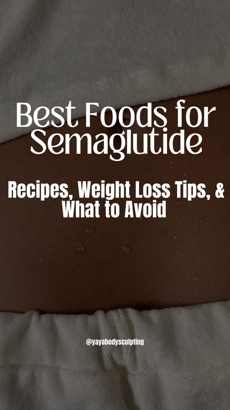 Discover the best foods to eat while taking Semaglutide to maximize weight loss! Learn how fast you can lose 20 lbs, what to avoid mixing with Semaglutide, and even natural alternatives. Get helpful tips and recipes that will support your weight loss journey. Click the link to read more and start your transformation today! #SemaglutideRecipes #WeightLossTips #HealthyEating #DigitalWellness Semaglutide Meal Ideas, Semaglutide Tips, What Can I Eat, Eating Right, Natural Alternatives, Fiber Rich Foods, Good Foods To Eat, Lose 20 Lbs, Foods To Eat