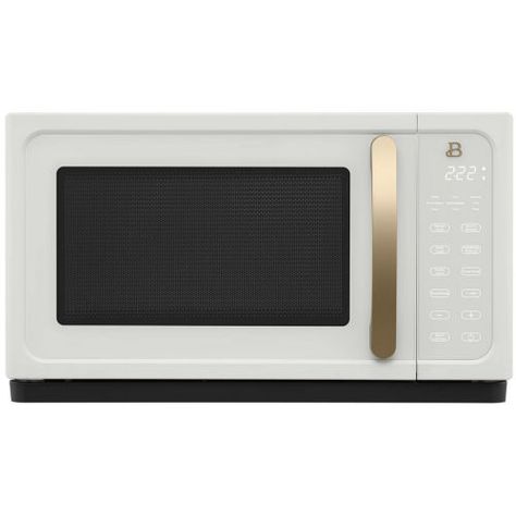 Get this Beautiful by Drew Barrymore Microwave Oven (1.1 Cu ft) for only $129 (reg. $149) at Walmart. You save 13% off the retail price for this microwave. Plus, this item ships free. We could not find this for less online. The Beautiful Microwave Oven comes in your choice of 5 colors and features a […] The post Beautiful by Drew Barrymore Microwave Oven first appeared on Frugal Buzz. White Microwave, Countertop Microwave Oven, Countertop Microwave, Magic Chef, White Icing, Gold Kitchen, Drew Barrymore, Microwave Oven, Small Kitchen Appliances