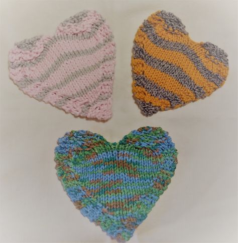 Knitting Patterns Baby, Knitted Heart Pattern, Baby Cardigan Knitting Pattern Free, Knitting For Charity, Baby Heart, Dishcloth Knitting Patterns, Knitting And Crocheting, Knitted Heart, Baby Cardigan Knitting Pattern