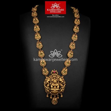 Buy Necklaces Online | Deep Nagas Mayuki Haram from Kameswari Jewellers in 2022 | Jewels, Necklace online, Gold bangles design Guttapusalu Haram, Antique Necklace Gold, Kameswari Jewellers, Baby Jewellery, Gold Haram, Temple Jewelry Necklace, Antique Gold Jewelry Indian, Gold Necklace Indian, Choker Designs