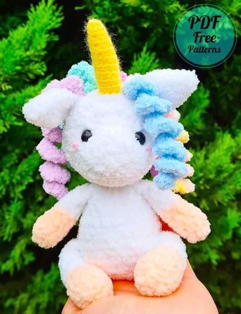 Cool Unicorn Sophia Amigurumi Crochet Free Pattern - Amigurumiday Unicorn Crochet Patterns Free, Unicorn Crochet Pattern Free, Crochet Unicorn Plushie Pattern Free, Mini Crochet Unicorn Pattern Free, Small Unicorn Crochet Pattern Free, Mini Unicorn Crochet Pattern, No Sew Unicorn Crochet Pattern, Crochet Unicorn Pattern Free, Plush Unicorn Crochet Pattern