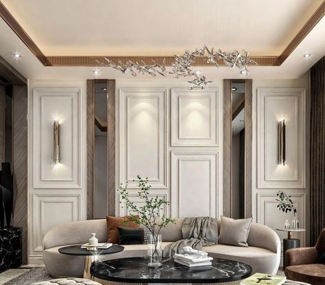 Majlis Design, Aesthetic Interior Design, Classical Interior, Neoclassical Interior, Latest Living Room Designs, Classic Living Room, Neo Classic, Living Room Design Decor, Classic Interior