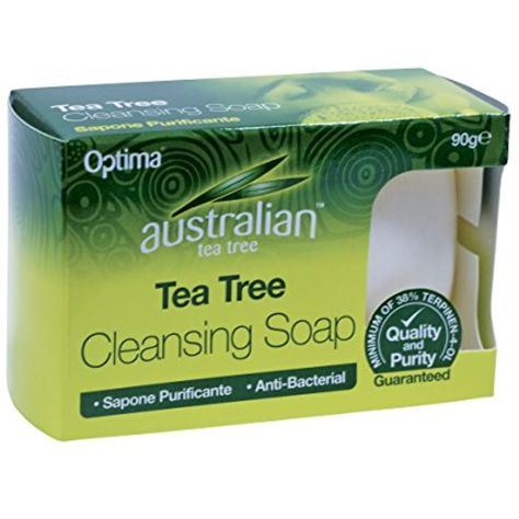 Australian Tea Tree Cleansing Soap 90g ** To view further for this item, visit the image link. (This is an affiliate link) #SkinCareProducts Reusable Tampons, Tea Tree Oil Soap, Soap Benefits, Australian Tea Tree, Tea Tree Soap, Tree Soap, Tea Soap, Drink Shop, Problem Skin