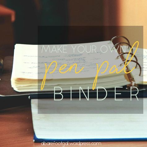 Make Your Own Pen Pal Binder – A Barefoot Gal Speak Life Quotes, Writing Binder, Tombow Brush Pen, Silly Songs, Decorated Envelopes, Fun Mail, Pen Pal Letters, Envelope Stamp, Simple Scrapbook