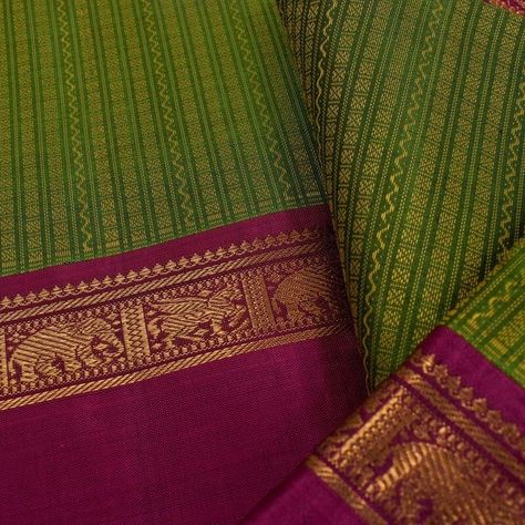 This classic Rutambhara Kanjivaram silk saree combines traditional techniques with modern design. The green-yellow combination features intricate thread work, with magenta borders for a striking look. Handcrafted by experts, this saree is perfect for a special occasion. https://www.parisera.com/products/rutambhara-kanjivaram-silk-saree-psrb330003 #SareeLove #kanjivarampattu #pinksaree #bridalsari #bridalsarees #TraditionalSaree #HandloomSaree #PinkSaree #MagentaPallu #StatementSaree #Weddin... Yellow With Green Silk Saree, Saree Combination, Yellow Combination, Bridal Sari, Kanjivaram Saree, Moroccan Interiors, Kanjivaram Silk Saree, Kanjivaram Sarees, Wedding Saree