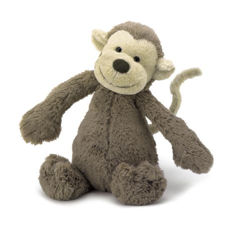 Buy Bashful Monkey - Online at Jellycat.com Stuffed Monkey, Lottie Dottie, Jellycat Bashful, Jellycat Stuffed Animals, Jelly Cat, Baby Bar, Monkey Stuffed Animal, Baby Bling, Melissa And Doug