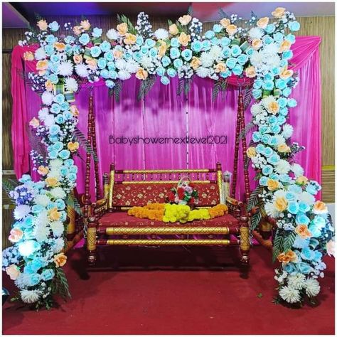 Godbharai Decoration, Jhula Decoration, Dohale Jevan, Best Romantic Song Lyrics, Frame Gallery, Photo Frame Gallery, Photo Art Gallery, Romantic Songs, Shower Decorations