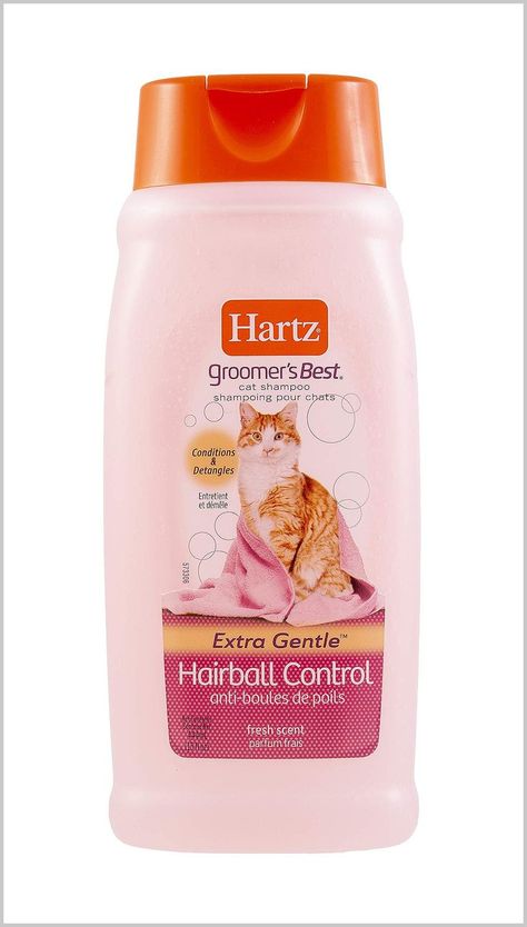 Splish, splash, give Kitty a bath to cleanse, detangle and prevent hairballs in one easy step. Hartz Groomers Best Cat Shampoo has a light, fresh scent and uses microbeads to gently help condition while you lather. The special hairball prevention formula works on cats and kittens of all ages and hair lengths by removing loose locks so they arent ingested. Plus, your favorite feline will achieve a silky and shiny cuddle-worthy coat. Now thats something to purr about. Cat Shampoo, Paw Cleaner, Cat Health Care, Cat Call, Shampoo Bottles, What Cat, Pet Shampoo, Dog Shampoo, Walmart Canada