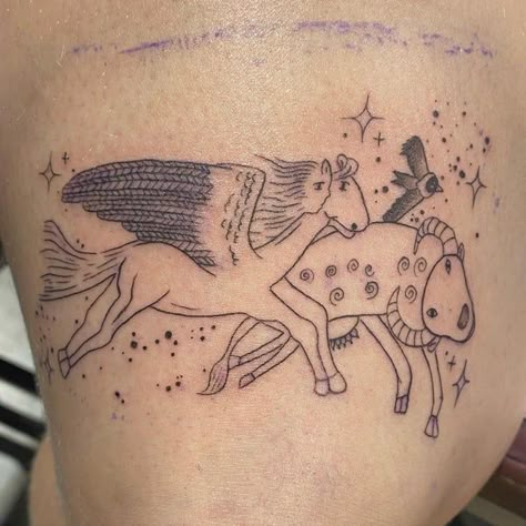 Kiki's Delivery Service Tattoo, Tattoo Silly, Thinking Tattoo, Studio Ghibli Tattoo, Sharpie Drawings, Ghibli Tattoo, Petite Tattoos, Painting Tattoo, Kiki's Delivery Service