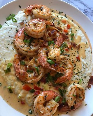 Lunch Meat Recipes, Shrimp And Grits, Food Goals, Food Is Fuel, Grits, Comfort Foods, Pretty Food, Food Cravings, I Love Food