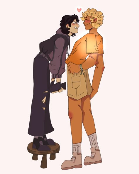 Cute Solangelo Fanart, Weird Ships Fanart, The Sun And The Star Fanart, Pjo Matching Pfp, Solangelo Art Spicy Drawing, Solangelo Cosplay, Solangelo Fan Art, Octavian Pjo, Solangelo Fanart Comic Spicy