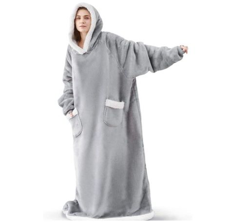 Amazon: Long Wearable Sherpa Hooded Blanket with Deep Pockets and Sleeves for $29.14 (Reg. Price $52.99) after code! The post Amazon: Long Wearable Sherpa Hooded Blanket with Deep Pockets and Sleeves for $29.14 (Reg. Price $52.99) after code! appeared first on Deals Finders. Home Clothes Women, Long Flannel, Blanket With Sleeves, Flannel Hoodie, Winter Blankets, Summer Camping, Hoodie Blanket, Watching Movies, Cozy Flannel