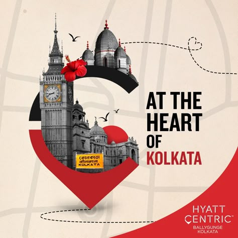 Hyatt Centric Ballygunge Kolkata (@hyattcentrickolkata) • Instagram photos and videos Ad Layout Design Inspiration, Layout Design Social Media, Social Media Marketing Instagram Posts, Best Poster Design Creative, Creative Advertising Design Graphics, Event Creative Ads, Real Estate Creatives, Poster With Photo, Hyatt Centric