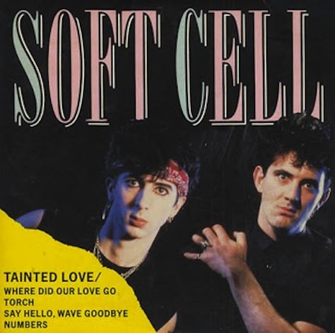 80s Album Covers, Marc Almond, Tainted Love, New Wave Music, 1980s Music, Soft Cell, Marc Bolan, One Hit Wonder, Lp Cover