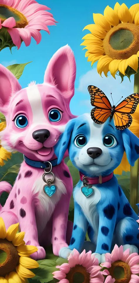 Puzzle Pictures, Puppies Kittens, Flowers Wallpaper, Cellphone Wallpaper, Cute Characters, Cute Gif, A Couple, Dog Cat, Kittens