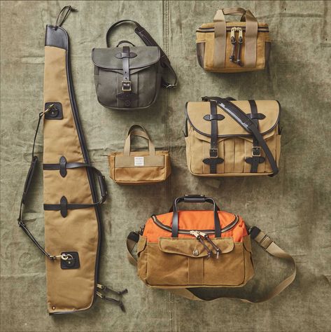 Leather Hunting Bag, Filson Bag, Filson Bags, Upland Hunting, Hunting Supplies, Field Bag, Mens Crossbody Bag, Farm Clothes, Day Backpacks