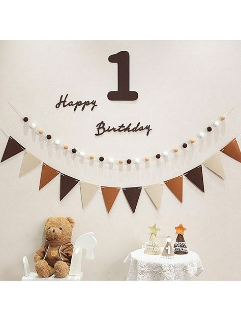 Baby boy birthday decoration