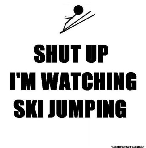 Ski Jumper, Good Old Times, Ski Jumping, Cute Doodles Drawings, Skiing, Sports, Memes, Quotes