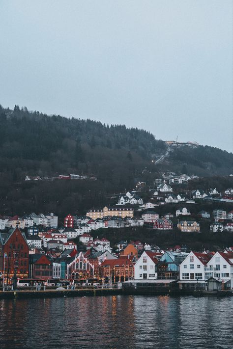 Norway Town Aesthetic, Travel Aesthetic Norway, Bergen Aesthetic, Norway Aesthetic Winter, Bergen Norway Winter, Bergen Norway Aesthetic, Norway Aesthetic Summer, Bryggen Norway, Oslo Norway Aesthetic