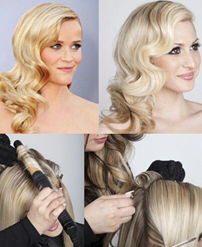 @mantz0415 This is what I meant by wavy hair! :) not sure if you like it but it's so glamourous! Old hollywood! Old Hollywood Hair, Beige Blond, Hollywood Hair, Pin Up Hair, Glam Hair, Retro Waves, Retro Hairstyles, Long Blonde, Hairstyles For Round Faces