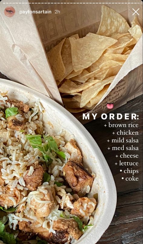 Chipotle Healthy Choices, Chipotle Order Healthy, Good Chipotle Bowls, Chipotle Orders Ideas, Chipotle Bowl Recipe Healthy, Healthy Chipotle Bowl Order, What To Order At Chipotle, Low Cal Chipotle Order, Best Chipotle Order