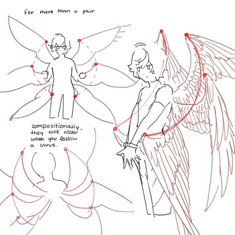 Wings Drawing, Foto Poses, Concept Art Drawing, Figure Drawing Reference, Anatomy Art, 영감을 주는 캐릭터, Art Tutorials Drawing, Anime Poses Reference, Sketchbook Art Inspiration