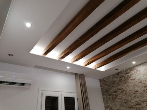 Wooden Ceiling Design Bedroom, Bts Room Decor Ideas Diy, Diy Bts Room Decor, Bts Room Decor Ideas, Recessed Ceiling Ideas, Diy Cute Room Decor, Diy Halloween Room Decor, Elegant Ceiling Design, Wooden Ceiling Designs