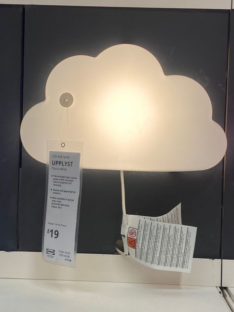 Lamp Ikea, Cloud Lamp, Butterfly Lighting, Led Wall Lamp, Baby Room, Wall Lamp, Led, Wall