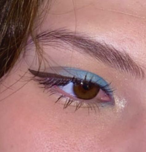 Epicanthal Fold, Epicanthic Fold, Hooded Eyes, Blue Makeup, Makeup, Blue, Make Up