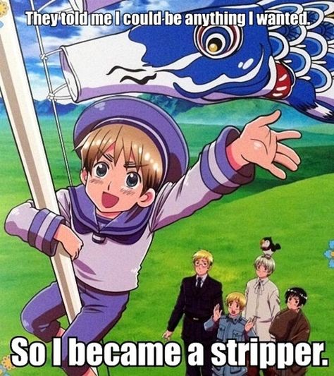 You can be anything Hetalia Sealand, Hetalia Japan, Hetalia France, Pregnant Man, Hetalia Canada, Hetalia Funny, Anime Photo, Bad Friends, Axis Powers