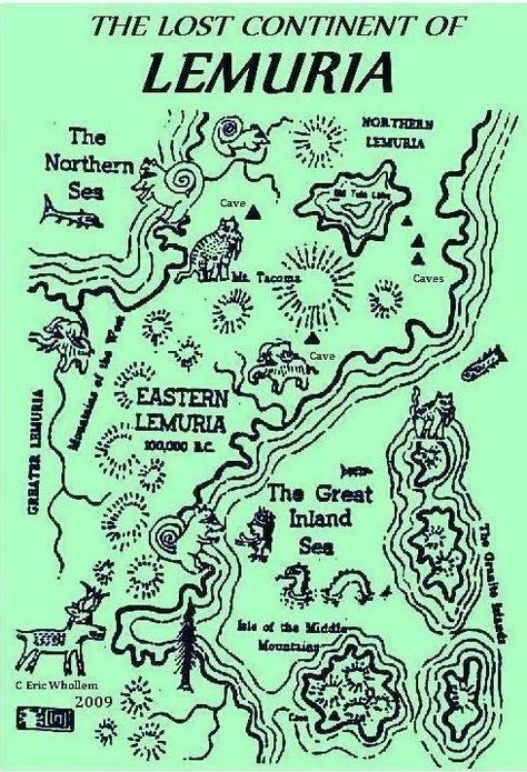 a large continent occupied parts of the Atlantic and Indian Oceans stretching out towards (what is now) America to the west, and to India and its islands on the east; that this continent was broken up into islands, of which some have became amalgamated with the present continent of Africa, and some, possibly, with what is now Asia; and that in Madagascar and the Mascarene Islands Kumari Kandam, Faux Postage Stamps, Lost Continent, Lost City Of Atlantis, Lost Lands, Mt Shasta, Occult Books, Ancient Knowledge, Ancient Mysteries