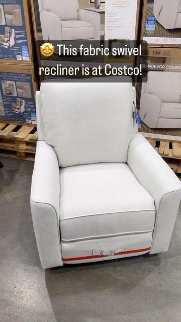 Costco Buys on Instagram: "🤩 This fabric swivel recliner is at Costco! It SO comfy, has a 360 degree swivel, and it reclines! It’s just $429.99! #costco #loveseat #swivelchair #recliner" Swivel Rocker Chair Living Room, Swivel Rocking Chair Living Room, Reclining Swivel Chair, Swivel Recliner Chair Modern, Swivel Recliner Chair Living Room, Recliner Couch Living Room, Best Recliner Chair, Swivel Rocker Recliner Chair, Recliner Couch