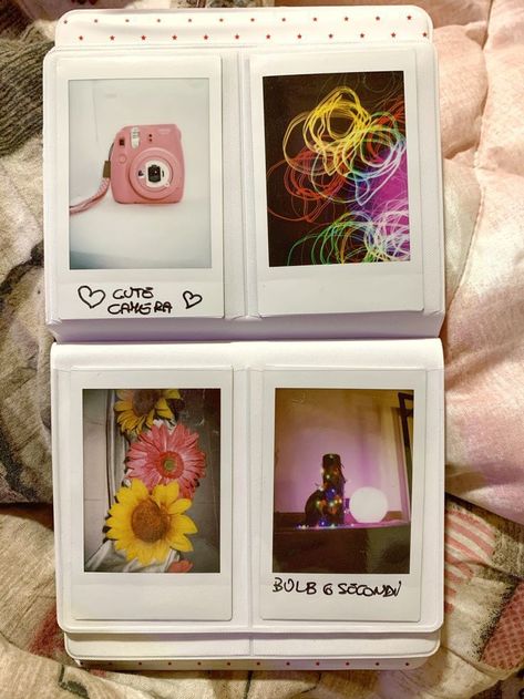 Instax Mini Ideas, Polaroid Ideas, Instax Mini 90, Colorful Canvas Art, Polaroid Wall, Instax Photos, Cute Camera, Study Stationery