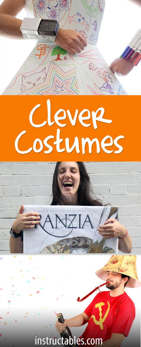 On Halloween, nothing's better than wearing a costume that makes people smile and say, "Oh, that's clever!" Here are 12 costumes that'll do just that. Dumbest Halloween Costumes, Word Play Halloween Costumes, Joke Costumes, Word Play Costumes, Wordle Costume, Artist Costume Ideas, Pun Costumes For Women, Play On Words Halloween Costumes, Ironic Halloween Costumes