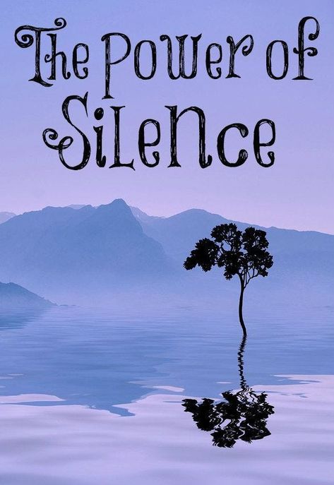 For those on the journey of seeking their True Self... The Power Of Silence, Power Of Silence, Take Every Thought Captive, Natural Air Purifier, Keep Your Mouth Shut, Silence Quotes, Say Word, Perfect Husband, Harsh Words