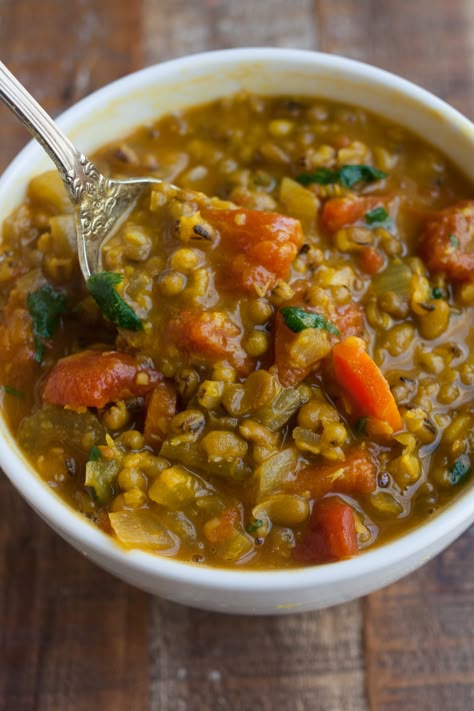 Mung Bean Soup, Ayurveda Recipes, Ayurvedic Recipes, Bean Soup Recipes, Mung Bean, Bean Soup, Bean Recipes, Vegan Eating, Vegetarian Dishes