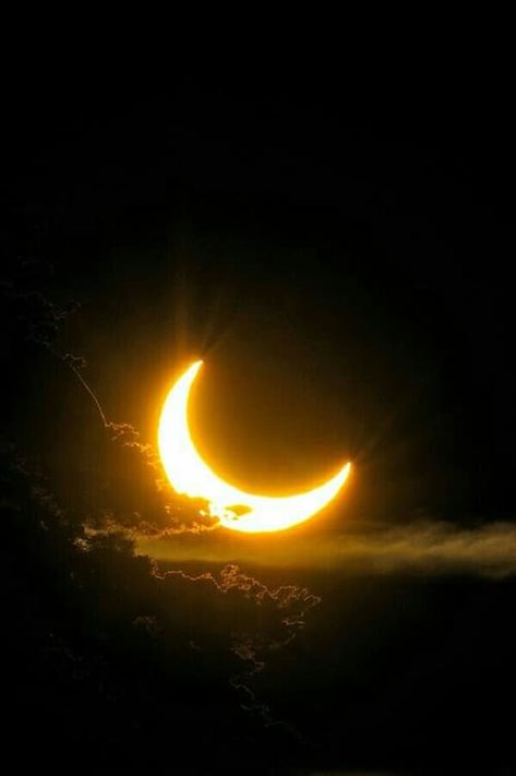 Gold crescent moon | Black and gold | Lunar aesthetic Black And Gold Aesthetic, 2560x1440 Wallpaper, Yellow Moon, Moon Moon, Moon Photography, Gold Aesthetic, Beautiful Moon, Yellow Aesthetic, Dark Yellow