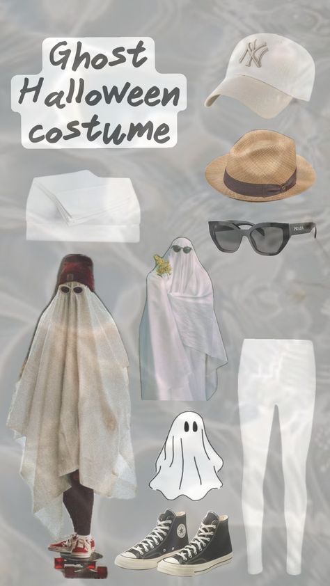 COMMENT COSTUMES 🤍 #halloween #halloweenaesthetic #halloweencostume #ghostaesthetic #ghost Ghost Costume Ideas For Women, Victorian Ghost Costume Diy, Ghoul Costume, Ghost Outfit, Ghost Halloween Costume, Ghost Costume, Costume Inspo, Ghost And Ghouls, Halloween 2024