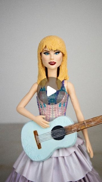 Melissa Alt Cakes on Instagram: "Part 1 - For the swifties! Full video on my YT channel 💗
.
.
.
.
 #cake #taylorswift #Barbie #erastour #art #Barbiecake #taylorswiftcake #isitcake #sculptedcake #sculpture #melissaaltcakes" Taylor Swift Doll, Taylor Swift Barbie, Channel Cake, Taylor Swift Cake, Barbie Cake, Yt Channel, Cake Videos, Taylor Swift, Swift