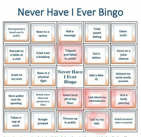 Never Have I Ever Template, Never Have I Ever Bingo, Family Reunion Bingo, Fourth Of July Crafts For Kids, Drinking Games For Parties, Bingo Template, Channel Ideas, Reunion Games, Family Reunion Games