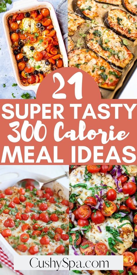 Dinner Under 400 Calories Healthy, Meals Under 300 Calories Easy, 300 Calorie Dinner Recipes, Low Cal Easy Lunch, Low Calorie Meal Prep Dinners, Satisfying Low Calorie Meals, Dinners Under 300 Calories Healthy, Low Calorie Dinner Ideas Easy, 500 Calorie Meals Dinners